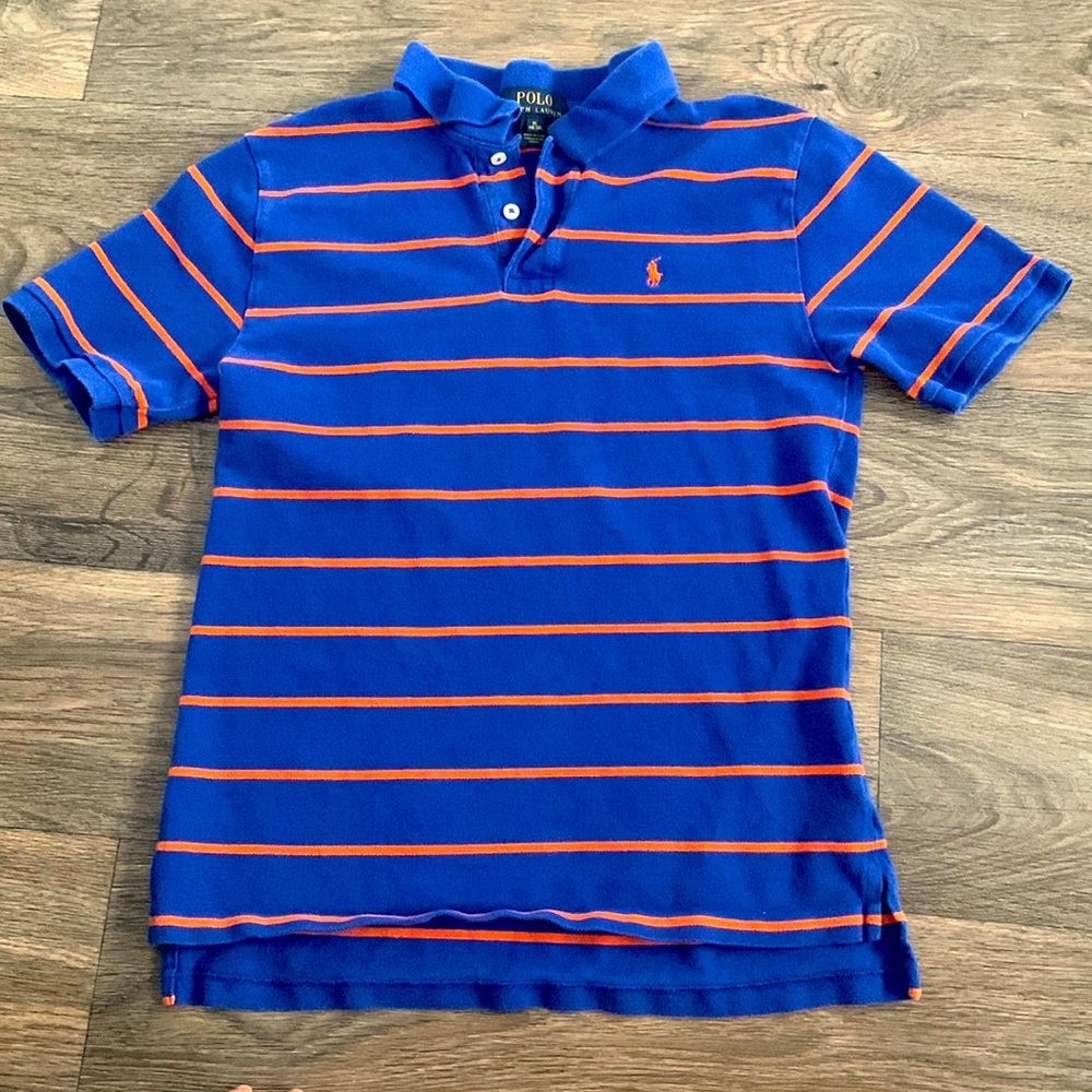 Blue and orange Ralph lauren polo